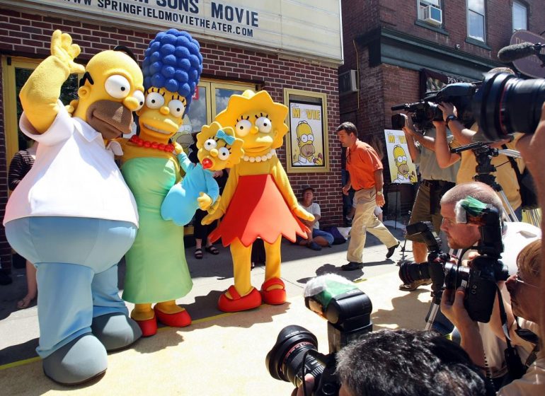 حذف مایکل جکسون از کارتون محبوب سیمپسون‌ها